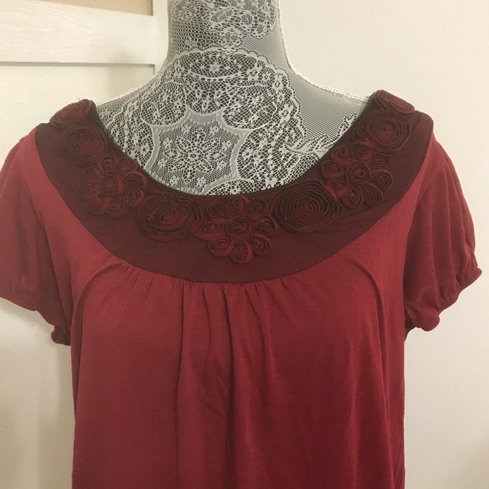Beautiful red top
